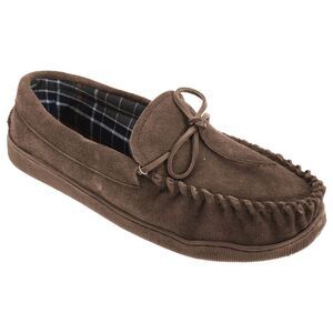 Sleepers Mens Adie Real Suede Moccasin /Loafer Slip-on Slippers /Indoor Footwear